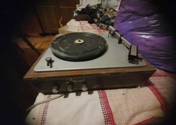 Gramofon Ziphona Compliment W242 DDRNRDLata70 Drewno Klasyk Funkwerk Zittau