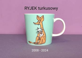Muminki KUBEK Moomin Arabia Finland - RYJEK turkusowy 2008 - 2024