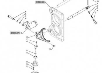 New Holland T6070 Siłownik roboczy 87549885