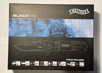 Nóż składany Walther Blactac wojskowy komandos