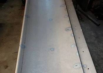 Niwelator Terenu Pług Spych do śniegu do ziemi 2m mocny solidny 4mm