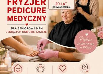 Fryzjer/ pedicure z dojazdem Warszawa