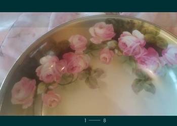Misa w róże porcelana R.S Prussia pocz XX wieku Misa w róże porcelana R.S Prussia pocz XX wieku