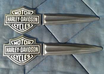 Harley dyna fat bob emblematy znaczki bak