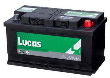 Akumulator rozruchowy LUCAS 12V 80Ah 740A,akumulator do samochodu osobowego