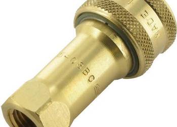 Szybkozłącze gniazdo 1/4" gwint wew. 1/4" NPT z zaworem grzybkowym HNV-F5…