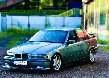 BMW E36 320I Moreagruen M Pakiet Seryjna 167 tys. przeb. Fotele Sportsitze