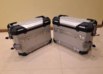 kufry boczne aluminiowe 37 litr sw motech suzuki