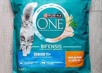 Purina One Senior 11+ sucha karma dla kota kurczak 1,4 kg