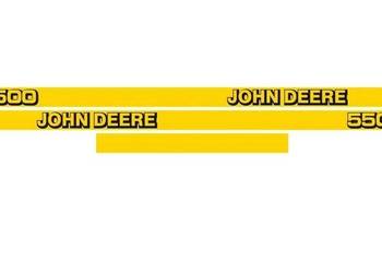 Naklejki oklejenie naklejka - JOHN DEERE 5500 Zamiennik