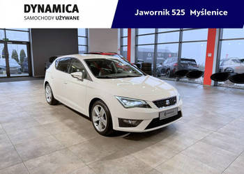 Seat Leon FR 1.4TSI 125KM M6 2015 r., salon PL, I właściciel, komplet opon…