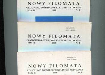 Nowy Filomata 8 numerów pakiet Nowy Filomata 8 numerów pakiet