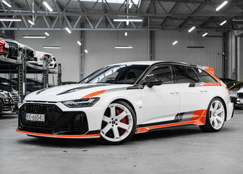 Audi RS6 Avant GT 1 z 660. Gwarancja 10.2028. Specyfikacja 1.193.120 zł. C…