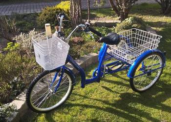 Rower trzykołowy trójkołowy rehabilitacyjny ZAMIANA