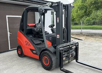 Wózek widłowy Linde H25T-02 Evo Triplex 4.7m 4 sekcje Pozycjoner Wideł