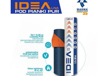 Membrana dachowa MARMA IDEA 175g pod pianę PUR DWUSTRONNA