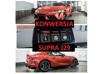 TOYOTA SUPRA J29 Konwersja USA EU Mapy Radio Lampy Język Carplay