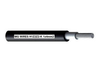 Przewód fotowoltaiczny // MG Wires // 1x4mm2, 0,6/1kV czarny H1