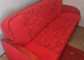 Wersalka rozkładana z funkcją spania schowek czysta mało używana