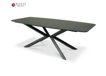 Stół ze spieku kwarcowego 160x90 Noir Desire Wanat