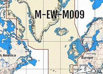C-Map MAX NT, cała Europa Zachodnia jacht morski