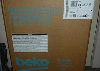 Lodówka,chłodziarka BEKO LS9052WN nieużywana (nowa) dokumenty zakupu.