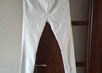 Biale spodnie damskie