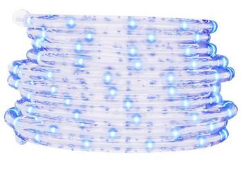 vidaXL Wąż świetlny, 1200 LED, zimna biel, 50 m, PVC(SKU:343313)