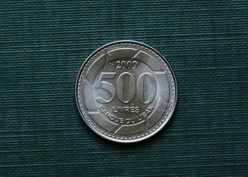LIBAN - 500 funtów (liwrów), 2009r