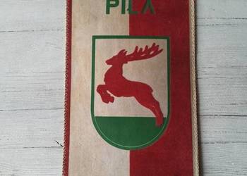 Piła Szkoła Podoficerska Milicja Obywatelska proporczyk PRL