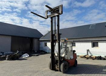 Wózek widłowy yale gdp 40mcv z wagą