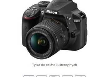 Lustrzanka Nikon D3400