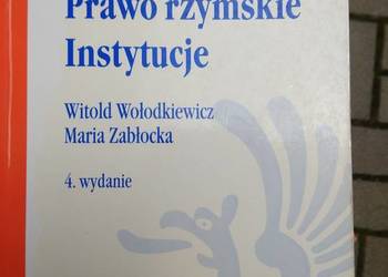 Prawo rzymskie podręczniki prawnicze