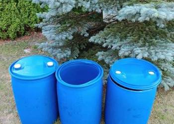 Beczki 120l plastikowe