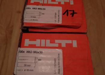 Tuleja kotwiąca - HILTI HKD M8x30 (117 szt.)