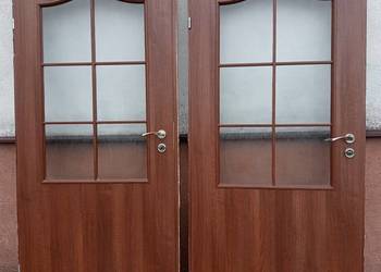 Transport, Drzwi 90 L wewnętrzne + ościeżnica/kompletne hronos orzech BDB