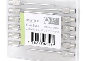Igła HSW-ECO 1.0x25 mm 12 szt. 8021100256