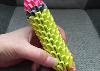 Ołówek, kredka, pisak origami rękodzieło do szkoły 16 cm długości