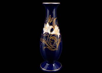 Unikatowy Kobaltowy Wazon Porcelanowy – Limburg Germany – Lata 60./70.