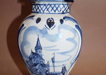 Holenderska amfora Delft Blue z lat 60-tych XXw. nr 868