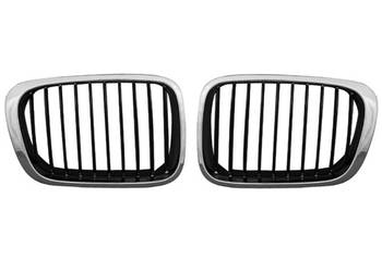 Bmw E46 98-01 atrapa między reflektory grill NOWY ZESTAW