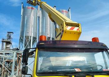 Usługi podnośnikiem koszowym zwyżka podnośnik koszowy wynajem 16-27m