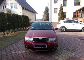 SKODA FABIA 1,2 benz. 2007 r. 4 drzwi KLIMATYZACJA czyjniki cofania zarej.