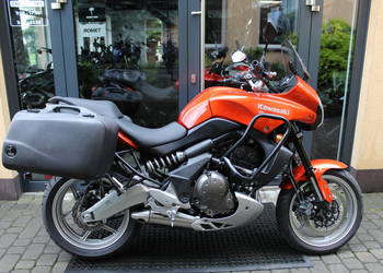Kawasaki Versys 650 Kufry!