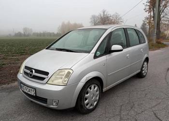 OPEL MERIVA 1.6 BENZYNA HAK DŁUGI PT SZYBERDACHY KLIMATYZACJA WAŻNE OC