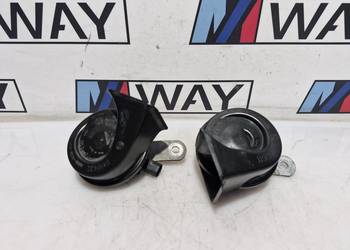  BMW E39 KLAKSON SYRENA SYGNAŁ ALARMU KOMPLET ORYGINAŁ