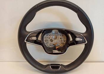 SKODA KODIAQ KIEROWNICA SKÓRA 5E3419093A