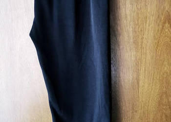 Spodnie damskie czarne typu dres lub legginsy 95% bawełna