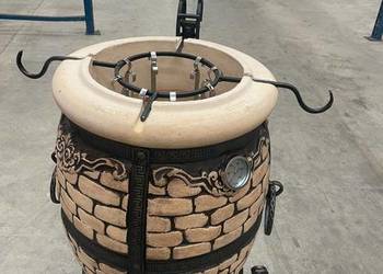 Tandoor 65L „Cegła” | Ręcznie Wykonany Piec Szamotowy do Grilla