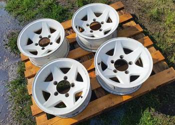 Felgi 15 5x139.7 CW Borbet Suzuki Samurai Vitara Jimny 7J Komplet Germany